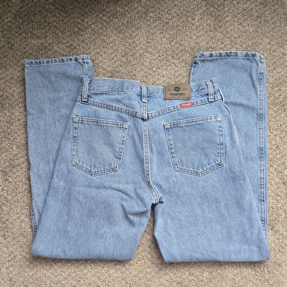 Wrangler Men's Light Blue Jeans